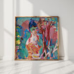 bust of a colored girl 1925 albert muller high quality print