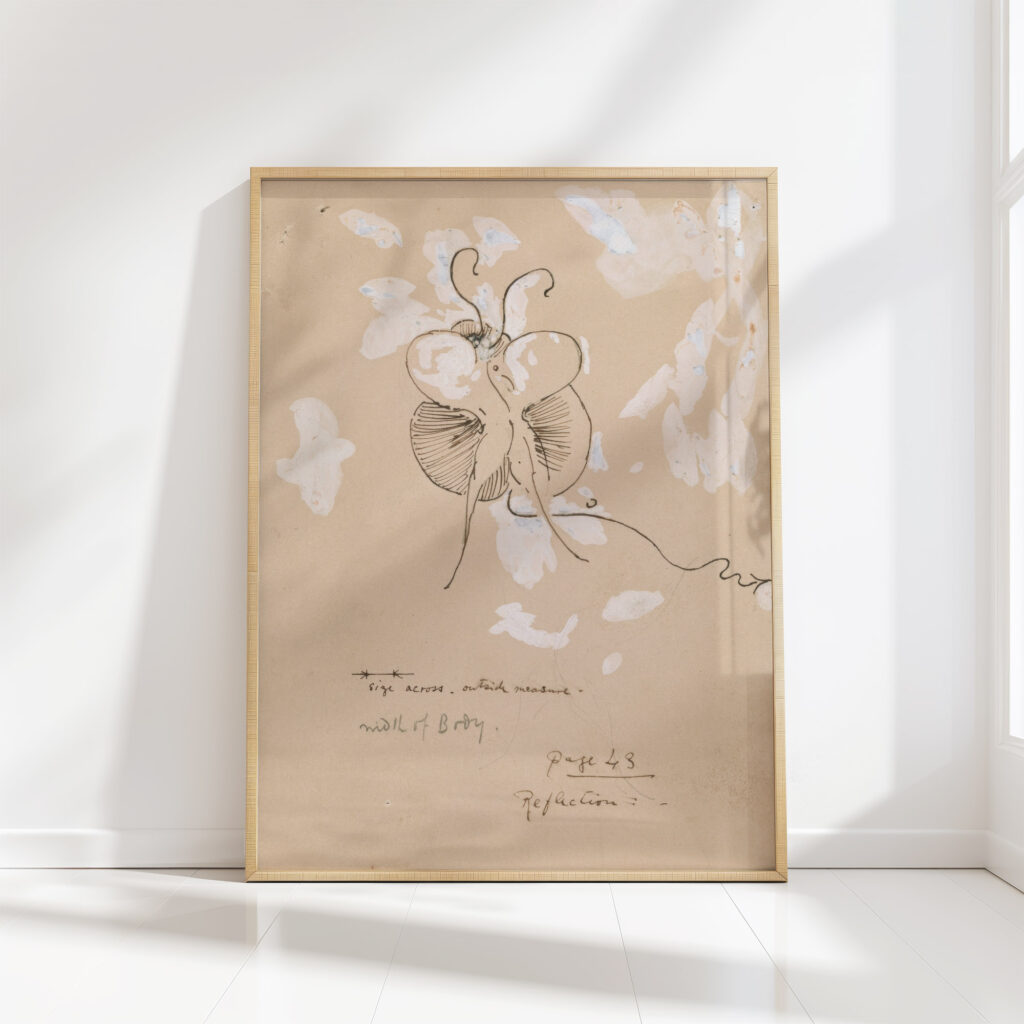 butterfly 1899 james abbott mcneill whistler high quality print