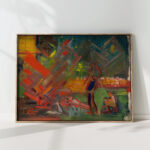 by the campfire 1935 1944 arnold peter weisz kubincan high quality print