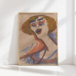 cabaret singer jules schmalzigaug high quality print