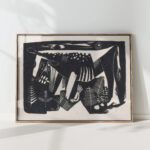 calf 1936 tinus van doorn high quality print