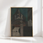 calvary and purgatory in ostend 1908 leon spilliaert high quality print