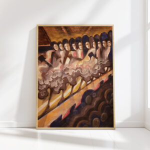 cancan hugo scheiber high quality print