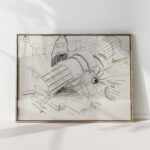 cannon 1896 carel adolph lion cachet high quality print