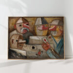 card game 1931 tadeusz makowski high quality print