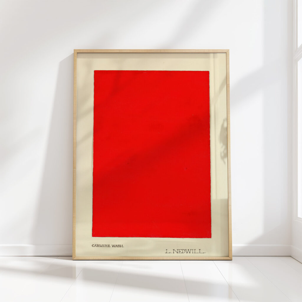 carmine wash circa 1900 elizabeth a nedwill high quality print