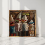 carnival of children with a flag 1930 tadeusz makowski high quality print