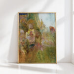 carnival scene circa 1890 james ensor high quality print
