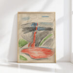 cascade of blood 1916 edvard munch high quality print