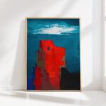 castle ruin around 1943 karl wiener high quality print