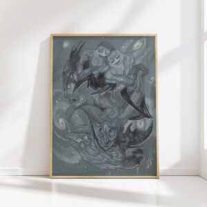 castor and pollux gemini 1918 stanislaw ignacy witkiewicz high quality print