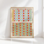 ceiling of the tomb of amenemant no 58 ceiling of the tomb of sonnofri no 97 1911 gustave jequier high quality print