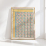 ceiling of the tomb of amenemhat no 82 1911 gustave jequier high quality print