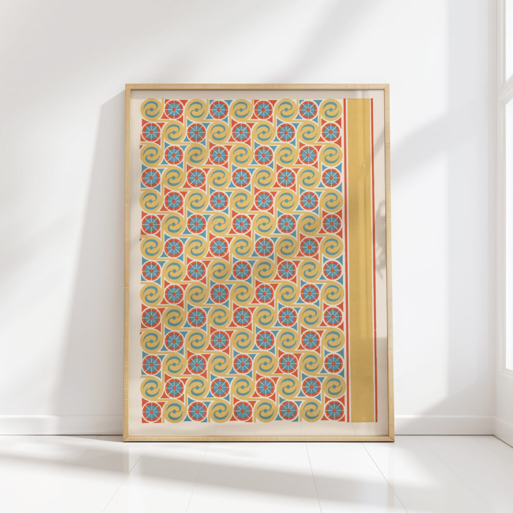 ceiling of the tomb of amenheb no 90 1911 gustave jequier high quality print