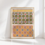 ceiling of the tomb of anna no 81 ceiling of the tomb of senmout no 71 1911 gustave jequier high quality print