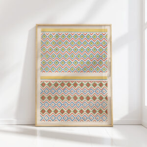 ceiling of the tomb of hapousenb no 67 ceiling of the tomb of amounzeh no 84 1911 gustave jequier high quality print