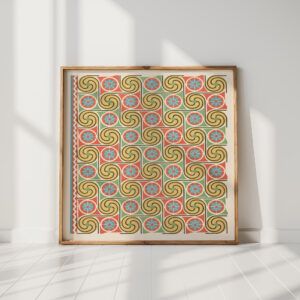 ceiling of the tomb of nekht min no 87 1911 gustave jequier high quality print