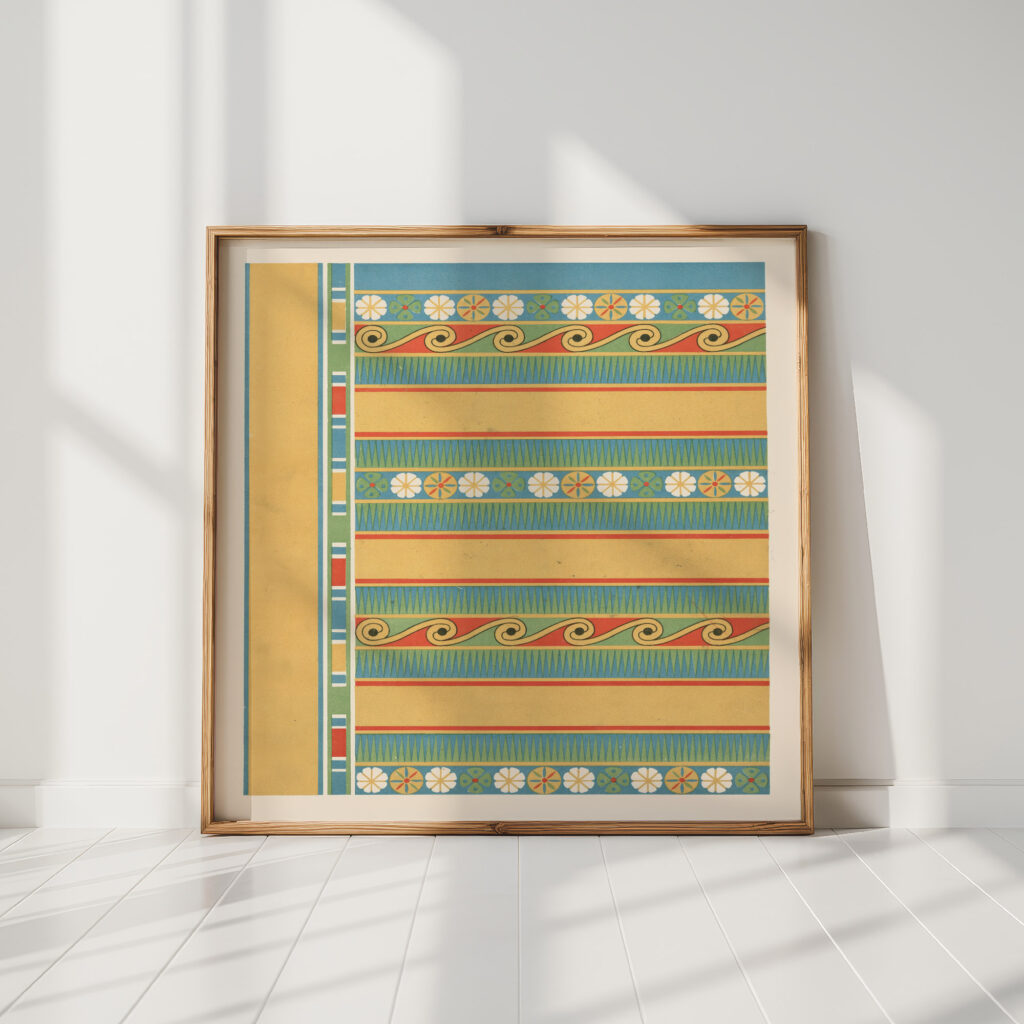ceiling of the tomb of nesi pa noferher no 68 1911 gustave jequier high quality print 3