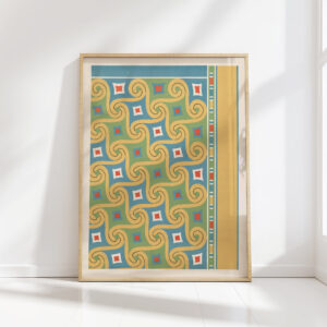 ceiling of the tomb of nesi pa noferher no 68 1911 gustave jequier high quality print