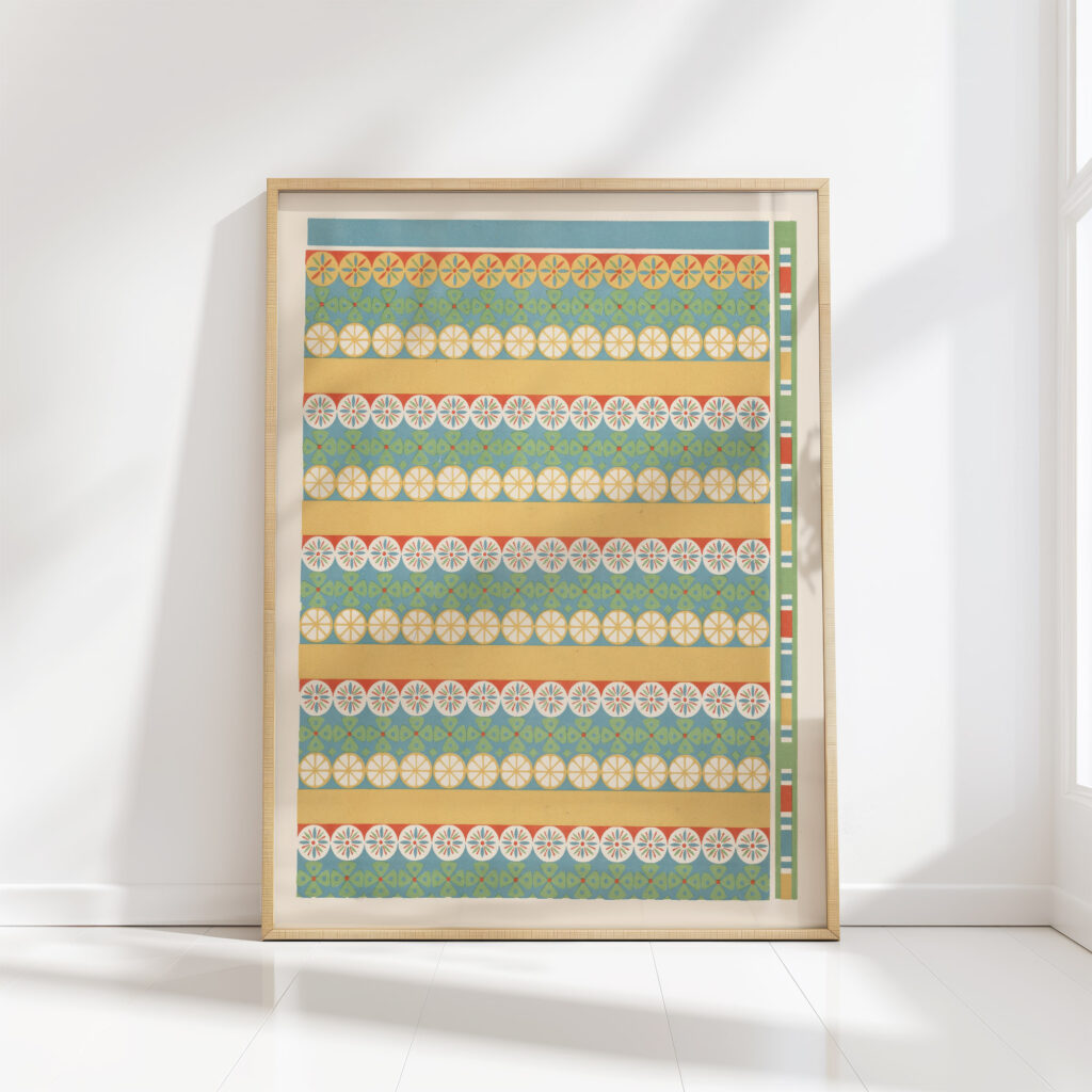 ceiling of the tomb of nesi pa noferher no 68 1911 gustave jequier high quality print 6