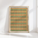 ceiling of the tomb of pa nehasi drah aboul negga 1911 gustave jequier high quality print