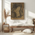 cello spelende vrouw 1906 Reijer Stolk 5 mockup