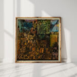 cemetery city 1914 paul klee high quality print