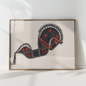 ceremonial dance horse 1942 reijer stolk high quality print