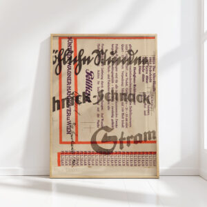 chat pelican circa 1925 kurt schwitters high quality print