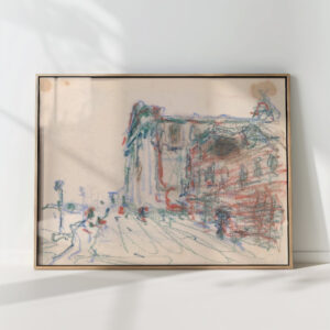 chiesa dei gesuati in venice jules schmalzigaug high quality print