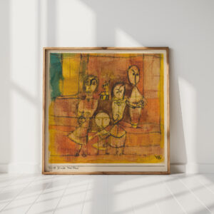 children and dog 1920 paul klee high quality print