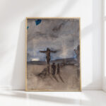 christ on the cross 1895 karl isakson high quality print