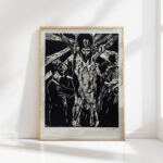 christ on the cross 1919 lovis corinth high quality print