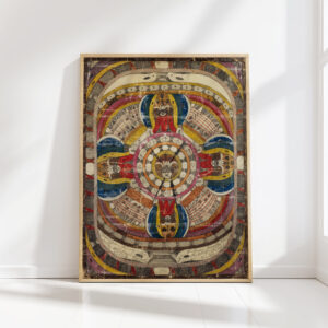 chrooslen ring coral maser rose cross and bell cross ottilia forest st adolf ring giant city 1921 adolf wolfli high quality print