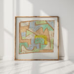church 1938 paul klee high quality print