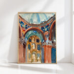 church interior thomas la farge high quality print
