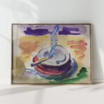 cigarette and ashtray marian kopf high quality print