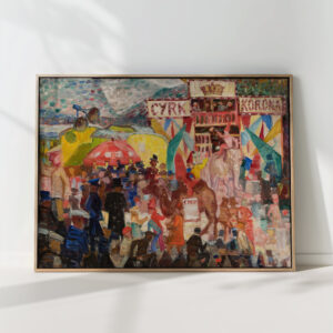 circus 1934 stanislaw osostowicz high quality print
