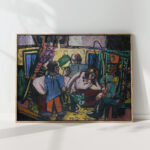 circus caravan 1940 max beckmann high quality print