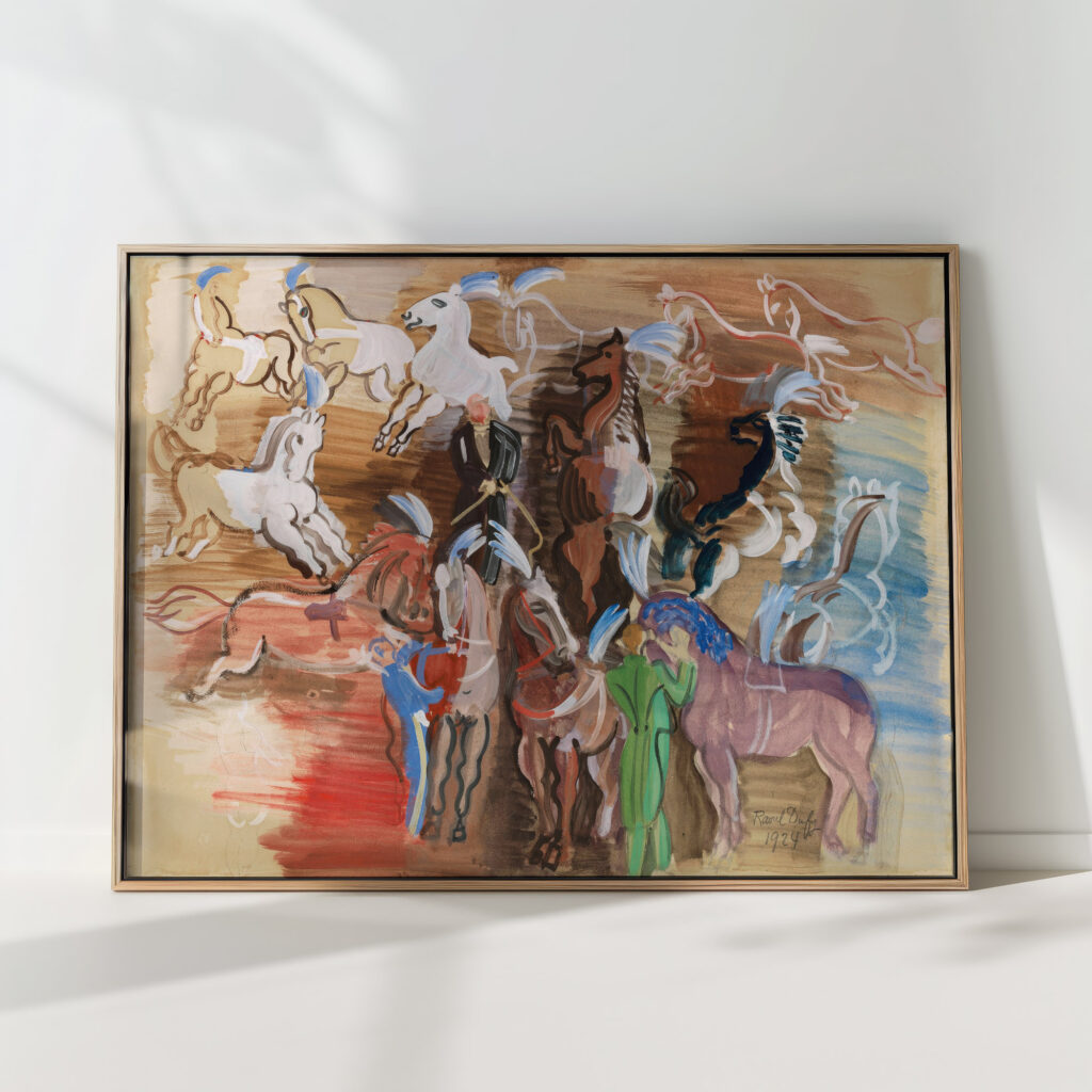 circus horses 1924 raoul dufy high quality print