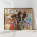 circus horses 1924 raoul dufy high quality print circus horses 1924 raoul dufy high quality print