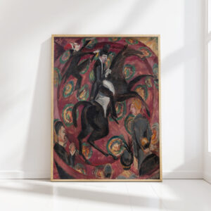 circus rider 1914 ernst ludwig kirchner high quality print