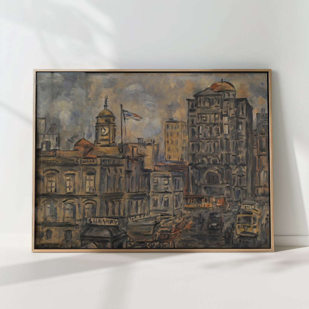 city hall ny 1942 joaquin torres garcia high quality print