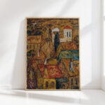 city landscape 1920 anton emanuel peschka high quality print