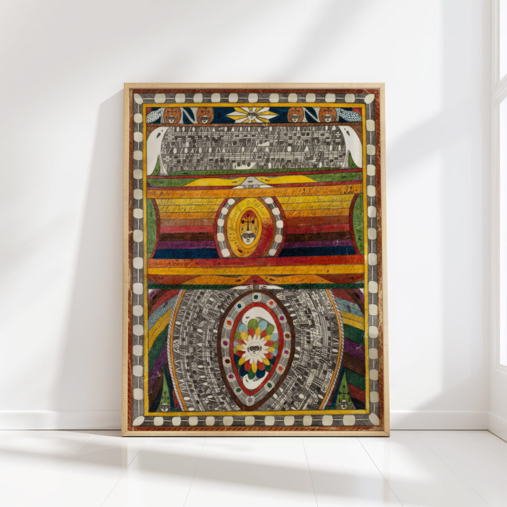 city of bern no 4 1916 adolf wolfli high quality print
