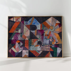 city r 1919 paul klee high quality print