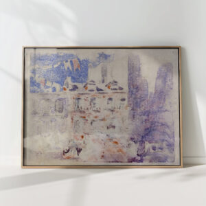 city scene george luks high quality print