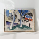 city view 1918 sulho sipila high quality print