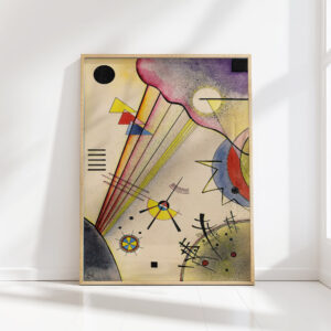 clear connection 1925 wassily kandinsky high quality print