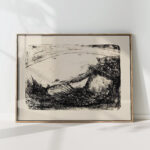 cliff and sea fehmarn 1913 ernst ludwig kirchner high quality print